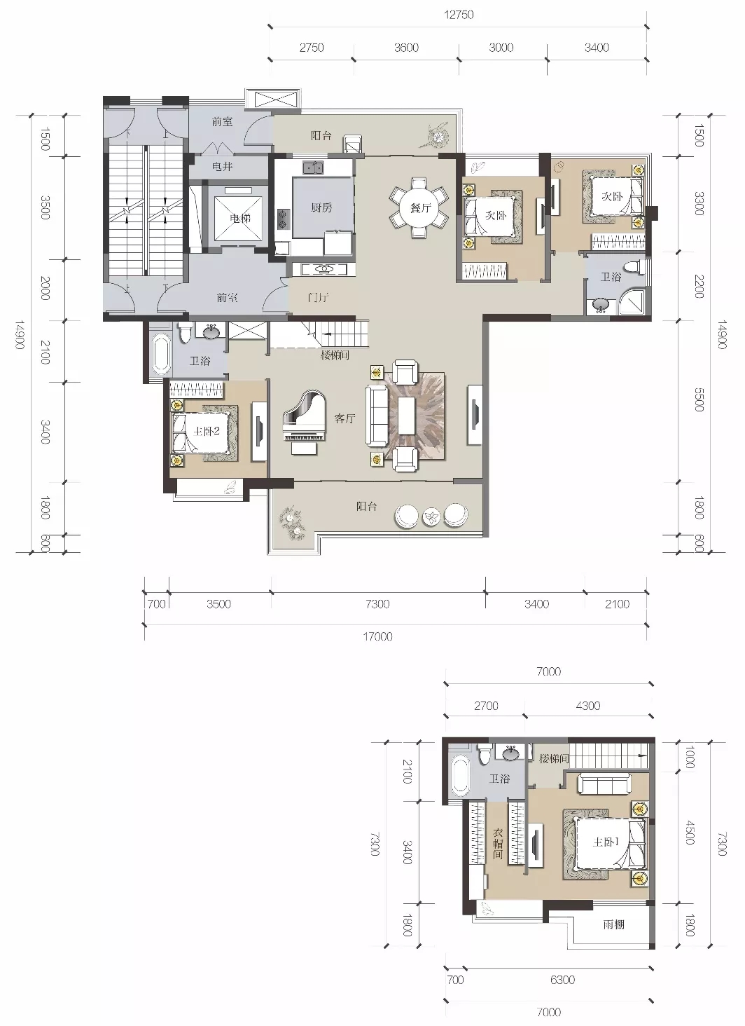 北大資源紫境府裝修