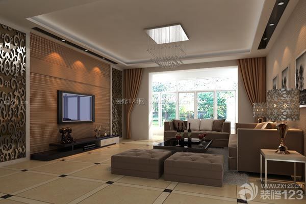 家裝半包中自然風格效果圖