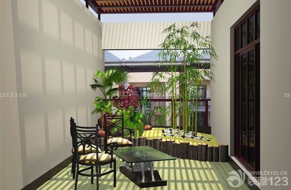 入戶花園裝修注意事項：花卉的擺放