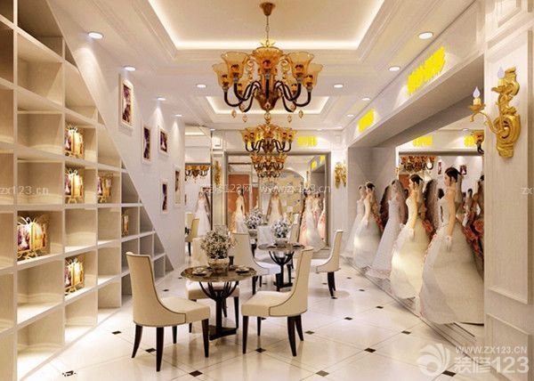 婚紗店怎樣裝修：櫥窗設計