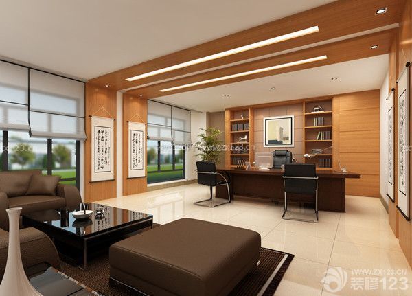 辦公室怎么裝修：色調布局