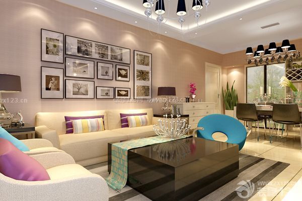 小戶型軟裝搭配竅門一：視覺均衡