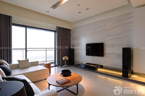 瓷磚客廳裝修效果