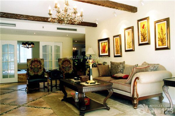 居室涂料施工效果圖