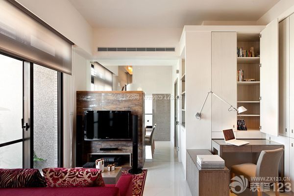 小客廳背景墻——面對(duì)面布局