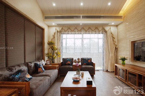 中式別墅裝修風格色彩、色調的搭配