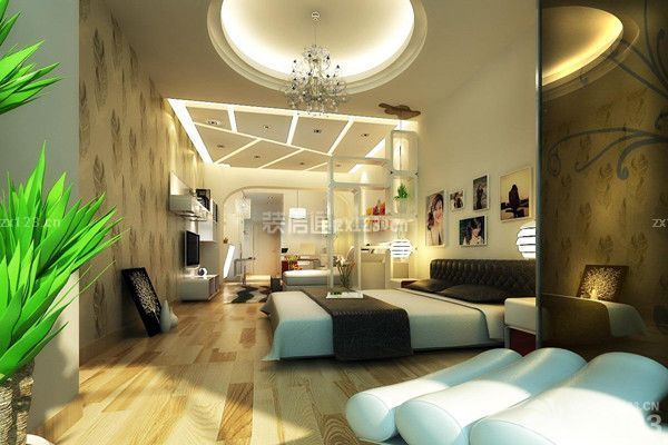 天津一室一廳裝修效果圖