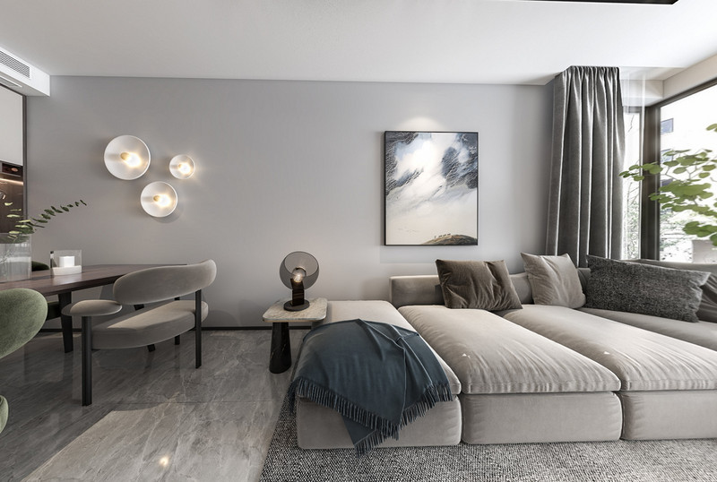 保利瓏堂里院裝修效果圖