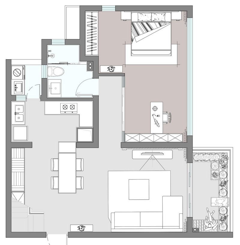 中洲錦城湖岸戶型圖