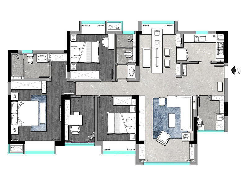 金隅金成府戶型圖